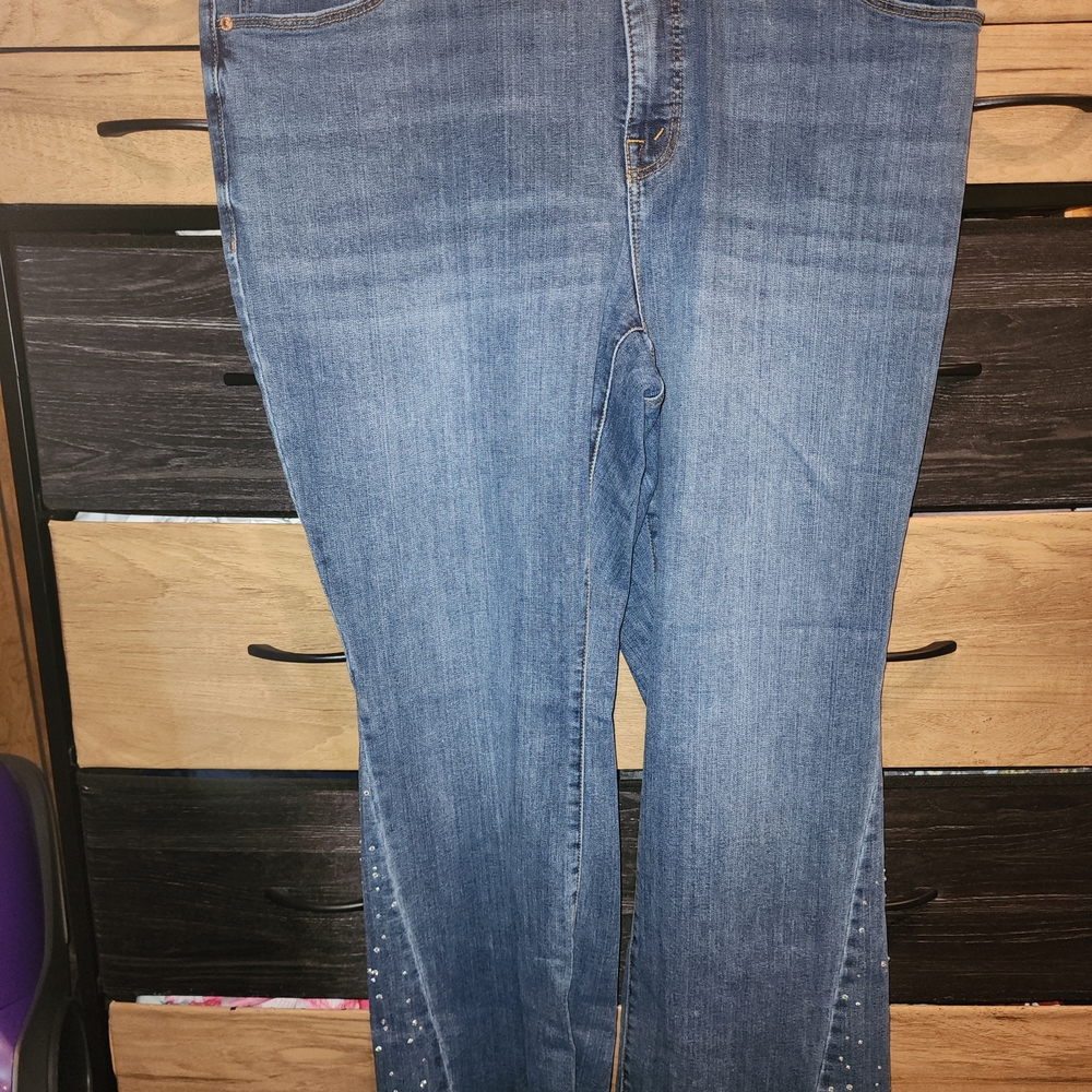 Seven 7 Blue Denim Women's Jeans Size 20